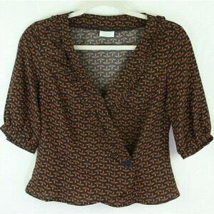 Abound Floral Wrap Top 